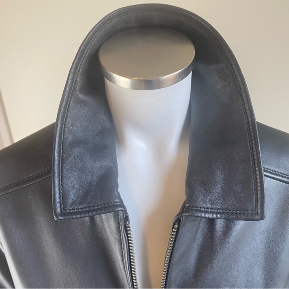 Vintage Men’s “Weatherproof” Leather Bomber Jacket - Picture 2 of 14